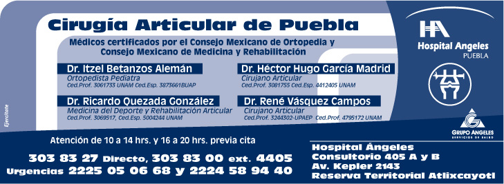 Cirug�a Articular de Puebla